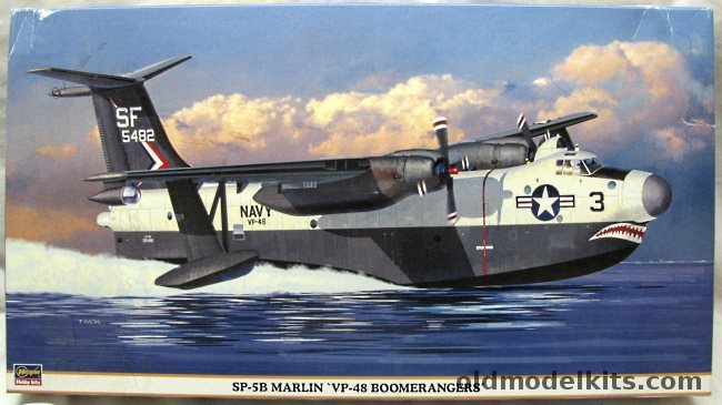 Hasegawa 1/72 Martin SP-5B Marlin - US Navy VP-48 Boomerangers SF/3, 00655 plastic model kit